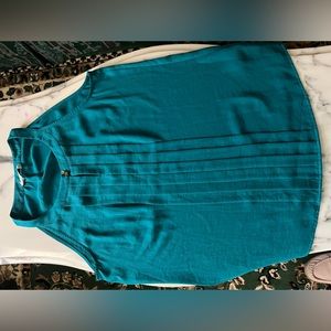 Summer front pleated top